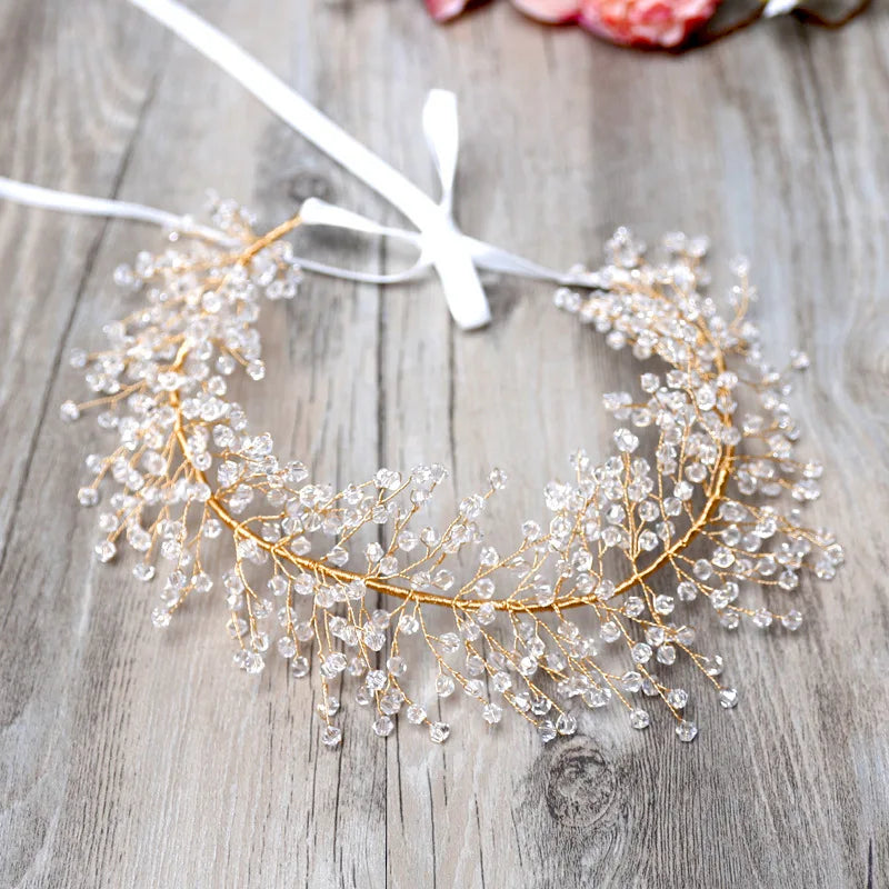 Tiara Full Pérolas ou Crystais
