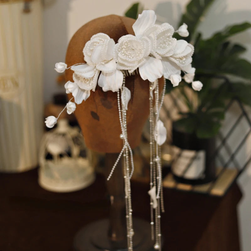 Acessório Arranjo Floral Frida Para Noivas Boho Chic